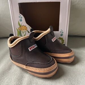 XtraTuf Brown Baby Walker Shoes